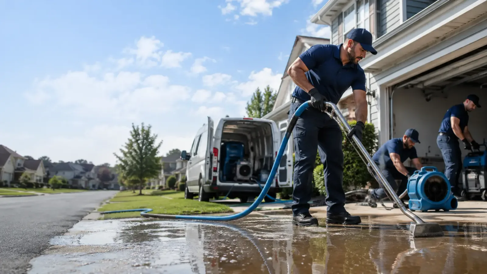 Flood Damage Restoration in Clayton, KS